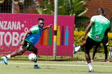 Imágenes del entrenamiento de Atlético Nacional previo al clásico con Independiente Medellín.