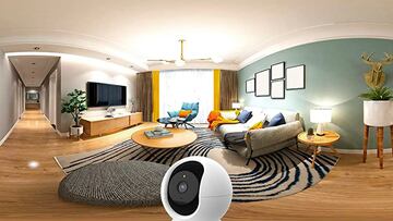 Cámara wifi de vigilancia 360º TP-Link Tapo C200 V1 con resolución 1080p para casa con visión nocturna y compatible con el Asistente de Google y Alexa en Amazon