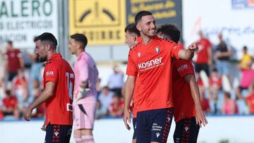 Raúl García de Haro durante un amistoso.