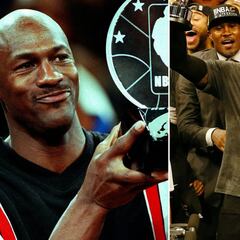 LeBron, tras la estela de Jordan: los únicos con 10 o más MVP's