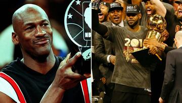 LeBron, tras la estela de Jordan: los únicos con 10 o más MVP's