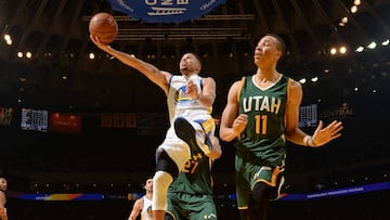 Stephen Curry ante Dante Exum