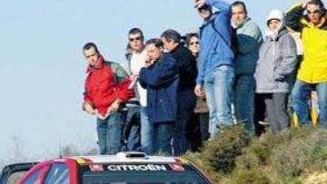 <b>PASOS DE CAMPEÓN. </b>Dani Sordo sigue sorprendiendo en cada rally del Mundial que disputa.