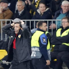 Marcelino: "Estamos preocupados por el segundo tiempo"