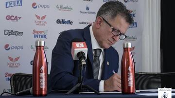 Las primeras palabras de Osorio como DT del América