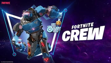 Arte oficial del skin Comandante de Ataque Meca en Fortnite