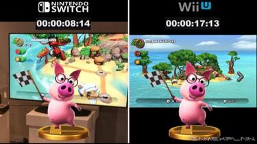DK Country TF: Comparativa tiempos de carga Switch vs Wii U