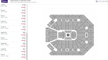 Los precios de los boletos en reventa para la pelea entre Canelo &Aacute;lvarez y Caleb Plant superan los 150 mil pesos en plataformas, m&aacute;s de 7 mil d&oacute;lares