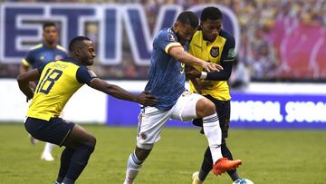 Partido de la Selecci&oacute;n Colombia ante Ecuador en Quito