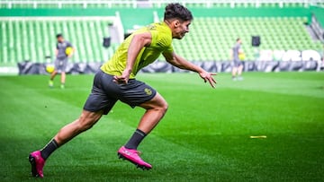 Jorge Salinas, del Racing.