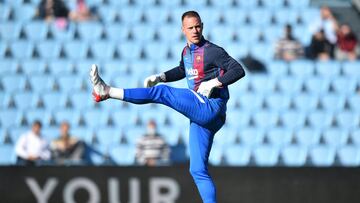 Ter Stegen también 'aprieta'