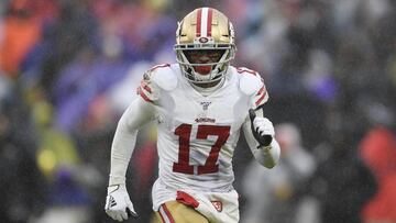 Al firmar en New Orleans, Sanders llega a su tercer equipo en menos de un año, pues el receptor fue traspasado de Denver a San Francisco a media campaña.
