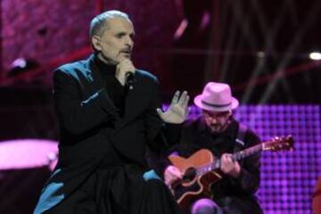 Miguel Bos¨¦ obtuvo el Premio Ondas a la trayectoria por sus cuarenta a?os en la m¨²sica.