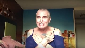 Sinead O&#039;Connor publica un dram&aacute;tico v&iacute;deo en el que habla de sus tendencias suicidas.