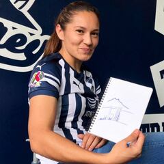 Desirée Monsiváis en breve: la pintura es su otra pasión