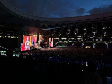 La banda estadounidense de rock tocó el 9 de junio de 2023 ante 35.000 personas. 