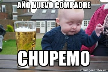 Los mejores memes para enviar por WhatsApp en fin de año 