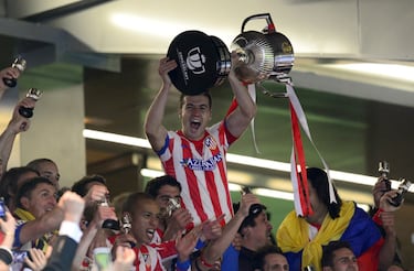 Gabi, el capit¨¢n rojiblanco que brill¨® en las grandes citas