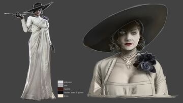 Lady Dimitrescu Concept Art