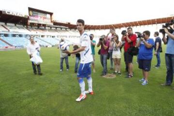 Erik Morán es la nueva incorporación del Zaragoza.