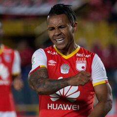Santa Fe 1x1: Morelo figura por el gol, pero sale lesionado