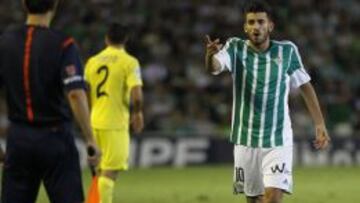 Dani Ceballos, durante el encuentro ante el Villarreal.