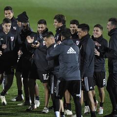 River completa su segundo entrenamiento en Valdebebas