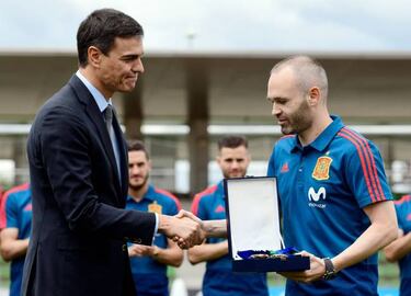 Merit of Order for Andrés Iniesta
