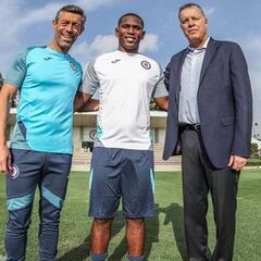 Bryan Angulo ya se integró a los entrenamientos de Cruz Azul