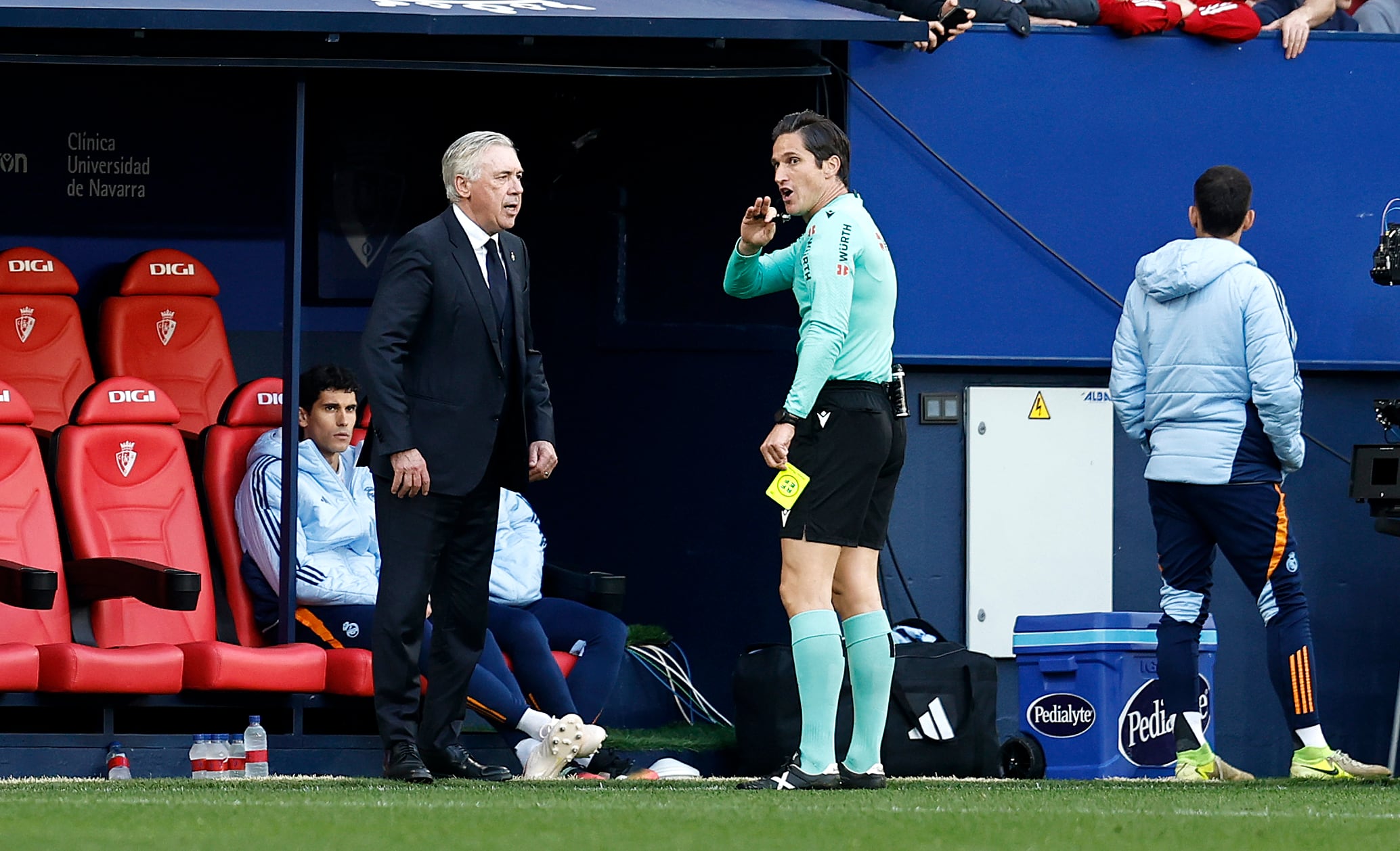 Ancelotti: El rbitro no ha entendido bien el ingls...