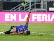 Brian Rubio of Mazatlan during the 15th round match between Mazatlan FC and Queretaro as part of the Liga BBVA MX Varonil, Torneo Clausura 2026 at El Encanto Stadium, on April 17, 2026 in Mazatlan, Sinaloa, Mexico.