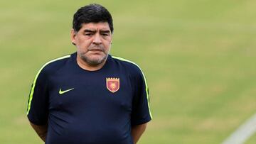 Maradona debuta con victoria en la copa de los Emiratos Árabes