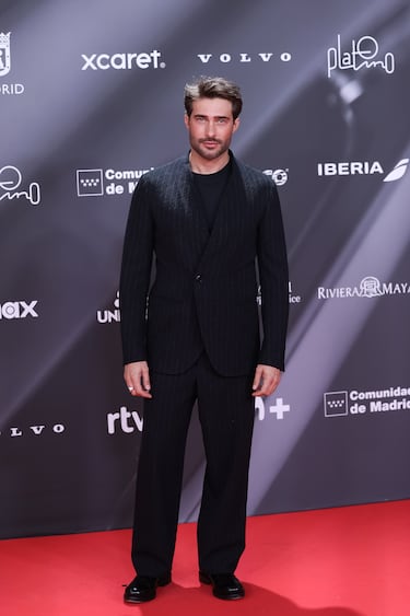 Antonio Rodrigo Guirao posa en la alfombra roja. 