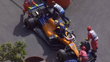 El abandono de Sainz en Monza.