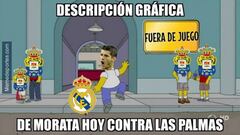Los memes más divertidos del loco partido entre Real Madrid y Las Palmas