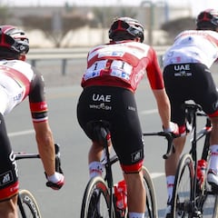 El UAE no sale en Flecha Valona y Pogacar protesta