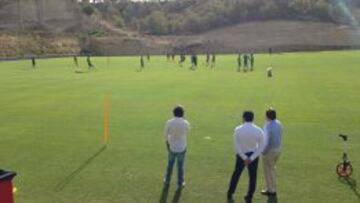 Emilio Vega, Víctor Orta y José Sepulcre en Campoamor