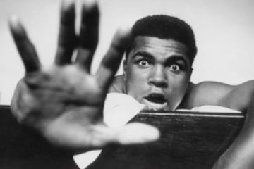 Muhammad Ali el máximo boxeador de Estados unidos.