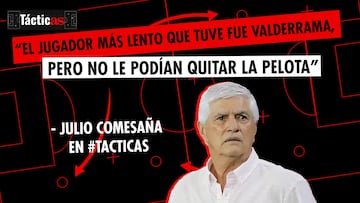 “El jugador más lento que tuve fue Valderrama, pero no le podían quitar la pelota”: Comesaña #tácticAS