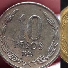 ¿Cuál es la moneda de $10 pesos más cara de Chile y en cuánto se puede vender?