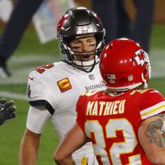 Reporte: Tom Brady se disculpó con Tyrann Mathieu tras altercado en el Super Bowl LV