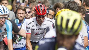 Contador: "Iré a por una victoria parcial, el Tour está imposible"