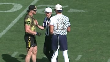 Logan Paul confronts Tom Brady in wild Fanatics Flag Football moment