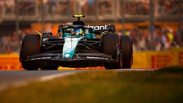 Fernando Alonso (Aston Martin AMR23). Montreal, Canadá. F1 2023.