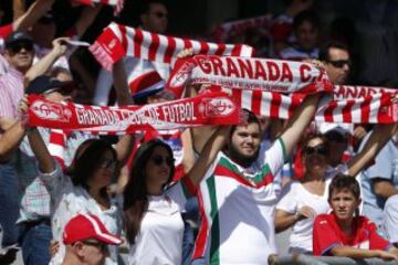 Las imágenes del Granada-Villarreal