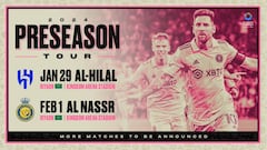 Inter Miami confirm Al Hilal and Al Nassr friendlies