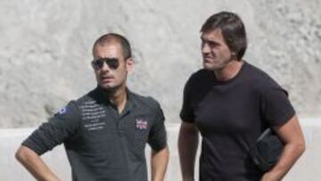 Pepe Costa, en una imagen de archivo con Guardiola.