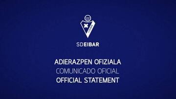 El Eibar comunica un nuevo caso positivo en su plantilla