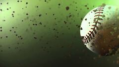 Una preciosa imagen de la rotaci&oacute;n que realiza una pelota de b&eacute;isbol.