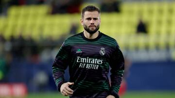 Nacho, antes del Villarreal-Real Madrid.